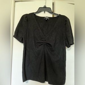 Like new black short sleeve sweater